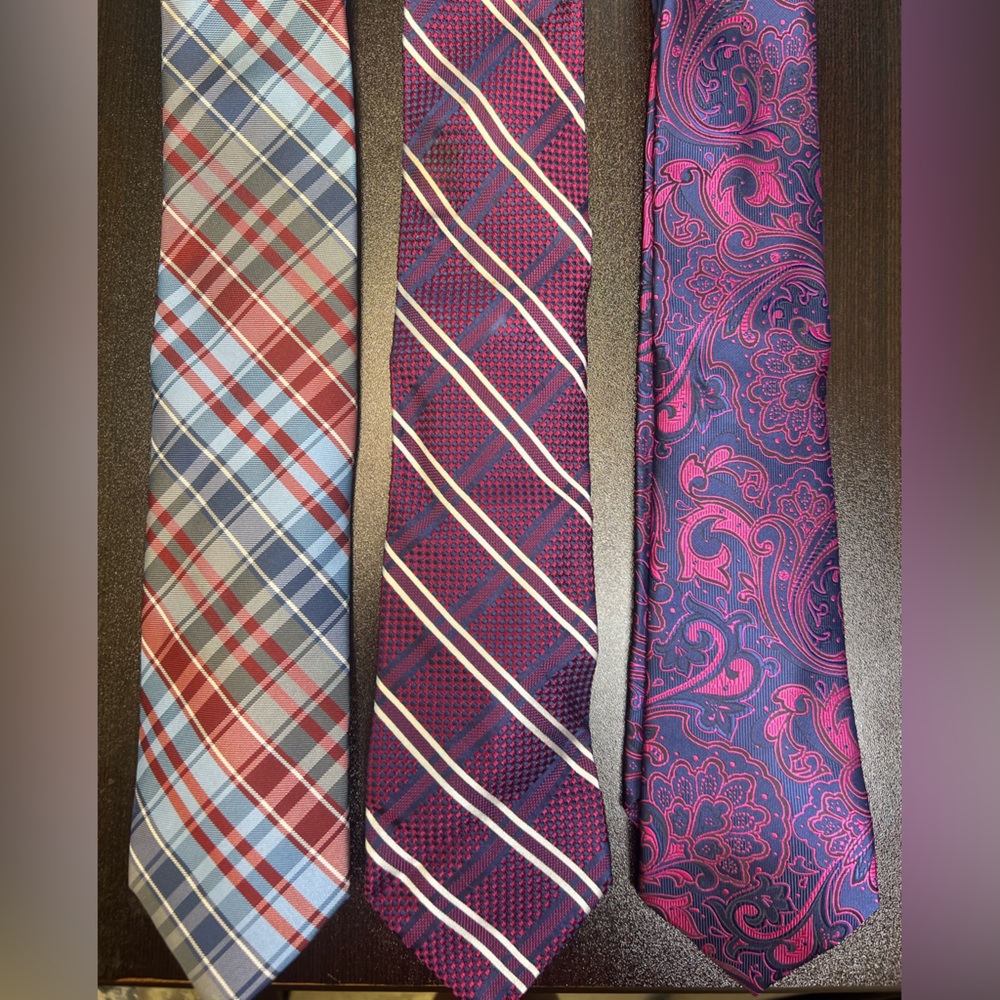 Set of 3 ties